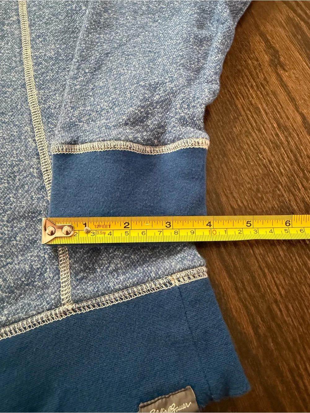 Vintage Eddie Bauer Blue Heathered Crewneck Sweatshirt